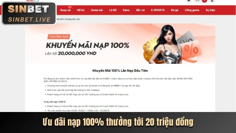 Thưởng Nạp Lại 10bet